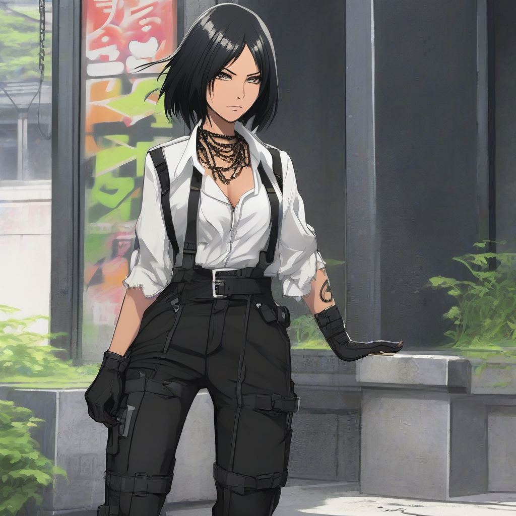 Mikasa_wears_a_chic_black_jumpsuit_and_neon_green_boots_4.png