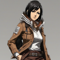 Mikasa_wears_a_graphic_t-shirt_jeans_and_leather_jacket_2_small.png