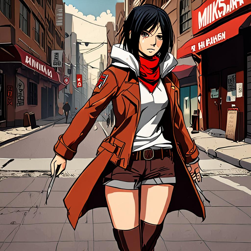 Mikasa_wears_a_graphic_tee_skirt_Vans_and_denim_jacket_1.png