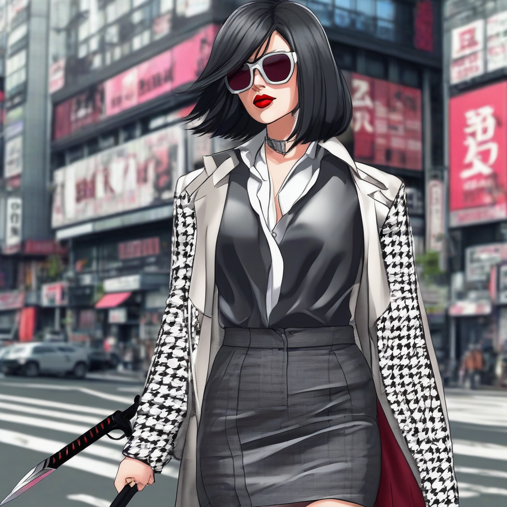 Mikasa_wears_a_houndstooth_blouse_grey_skirt_and_leather_boots_4.png