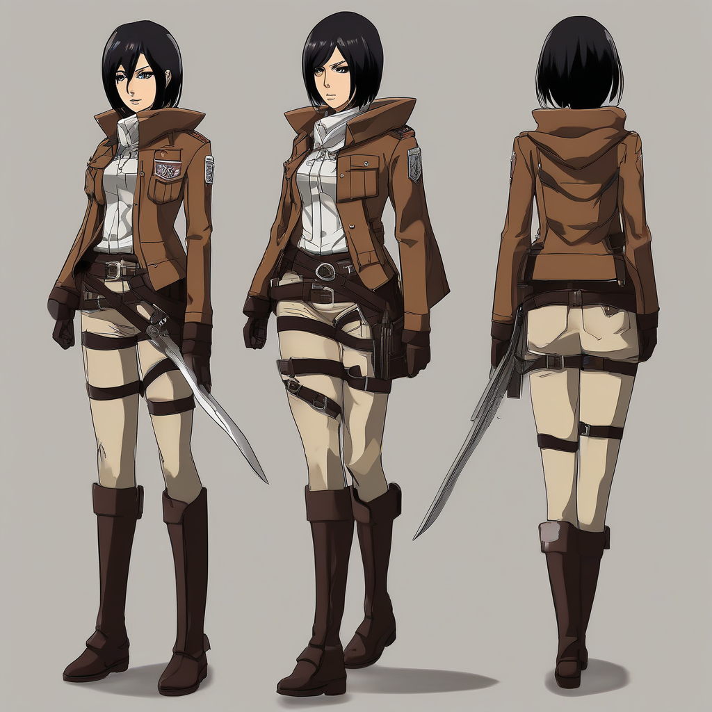Mikasa_wears_a_leather_jacket_tartan_skirt_and_knee-high_boots_2.png