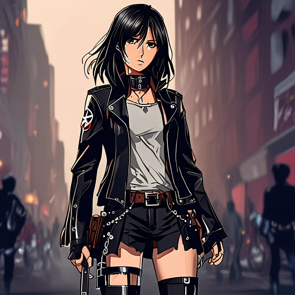 Mikasa_wears_a_leather_jacket_tartan_skirt_and_knee-high_boots_3.png