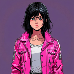 Mikasa_wears_a_neon_pink_jacket_and_distressed_denim_shorts_3_small.png