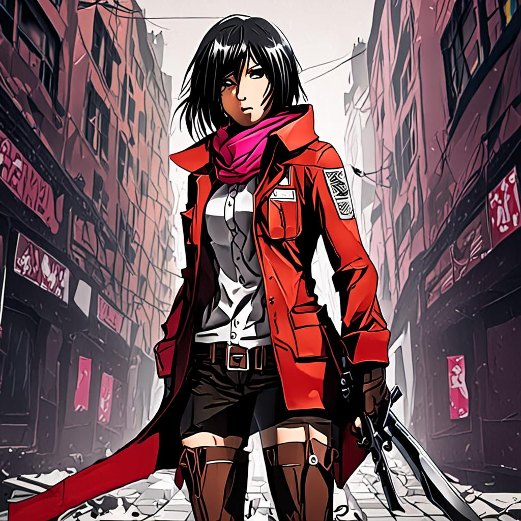 Mikasa_wears_a_neon_pink_jumpsuit_and_black_leather_jacket_1.png
