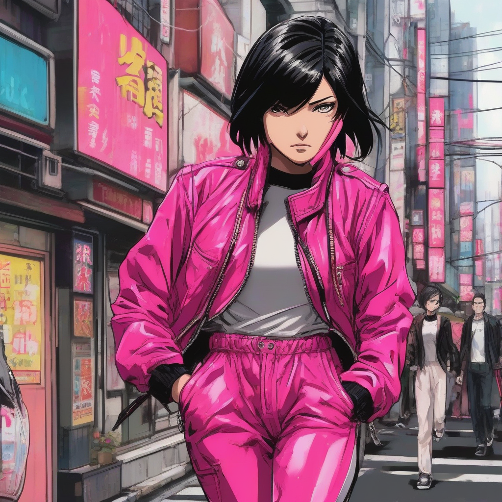 Mikasa_wears_a_neon_pink_jumpsuit_and_black_leather_jacket_4.png