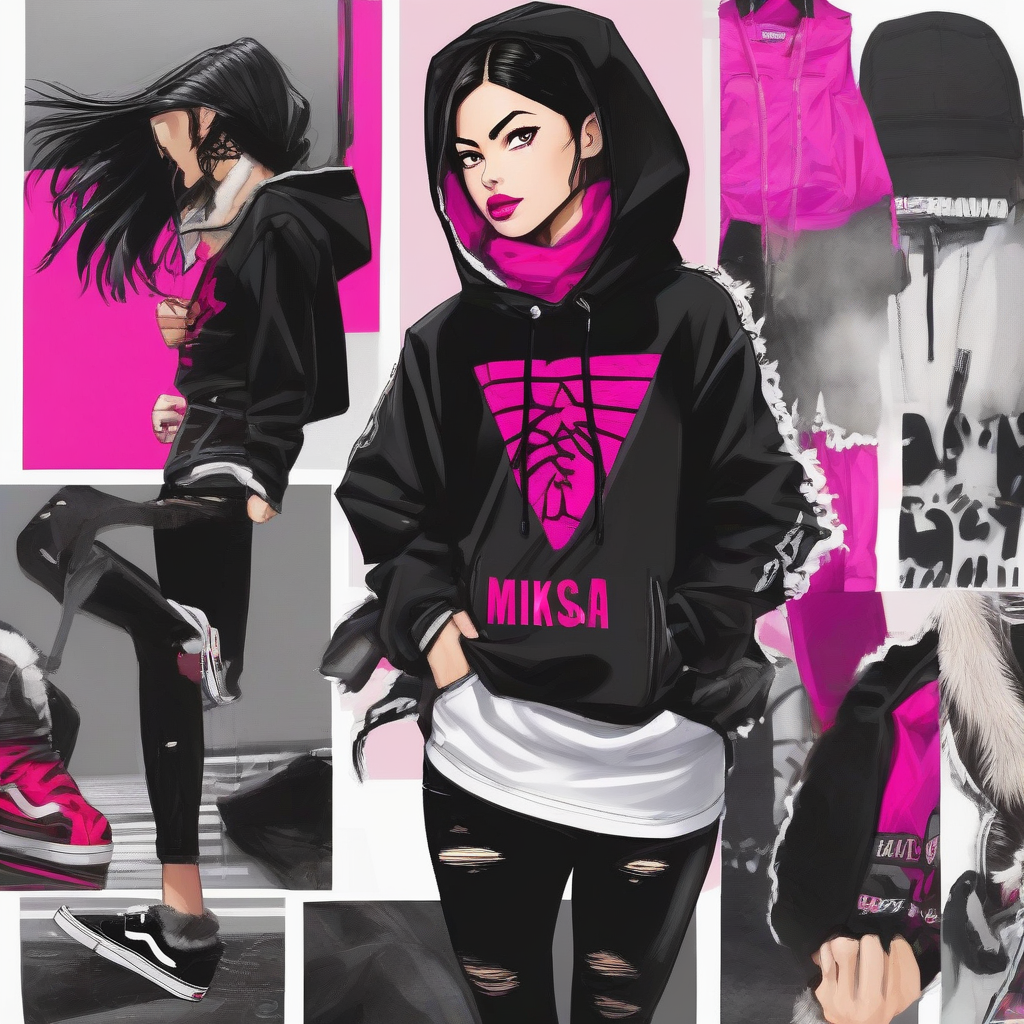 Mikasa_wears_a_pink_windbreaker_black_tee_and_distressed_jeans_4.png