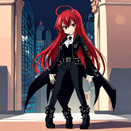 Rias_Gremory_wears_a_black_jumpsuit_and_edgy_urban_outfit_3_small.png
