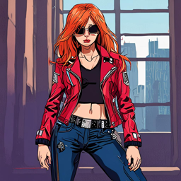 Asuka_wears_a_black_leather_jacket_and_biker_chic_outfit_3_small.png