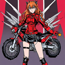 Asuka_wears_a_black_leather_jacket_crimson_skirt_and_combat_boots_3_small.png