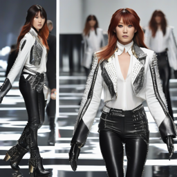Asuka_wears_a_black_leather_jacket_white_shirt_and_crimson_pleated_skirt_2_small.png