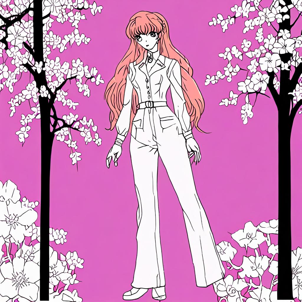 Asuka_wears_a_floral_lavender_jumpsuit_3.png