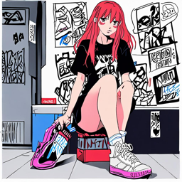 Asuka_wears_a_graphic_tee_flowy_skirt_and_Vans_sneakers_3_small.png