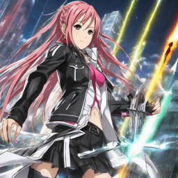 Asuna_Yuuki_wears_a_black_leather_jacket_and_neon_pink_hair_2_small.png