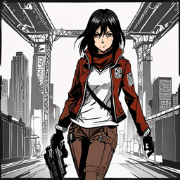 Mikasa_Ackerman_wears_a_black_and_white_streetwear_outfit_with_a_graphic_tee_and_distressed_denim_jeans_1_small.png