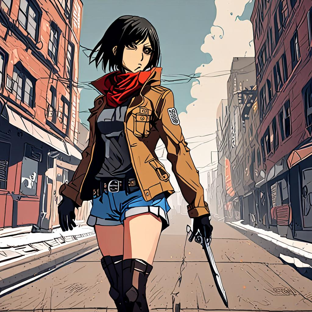 Mikasa_Ackerman_wears_a_black_jumpsuit_and_denim_jacket_1.png