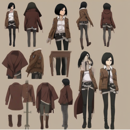 Mikasa_Ackerman_wears_a_denim_jacket_graphic_t-shirt_and_Vans_sneakers_2_small.png