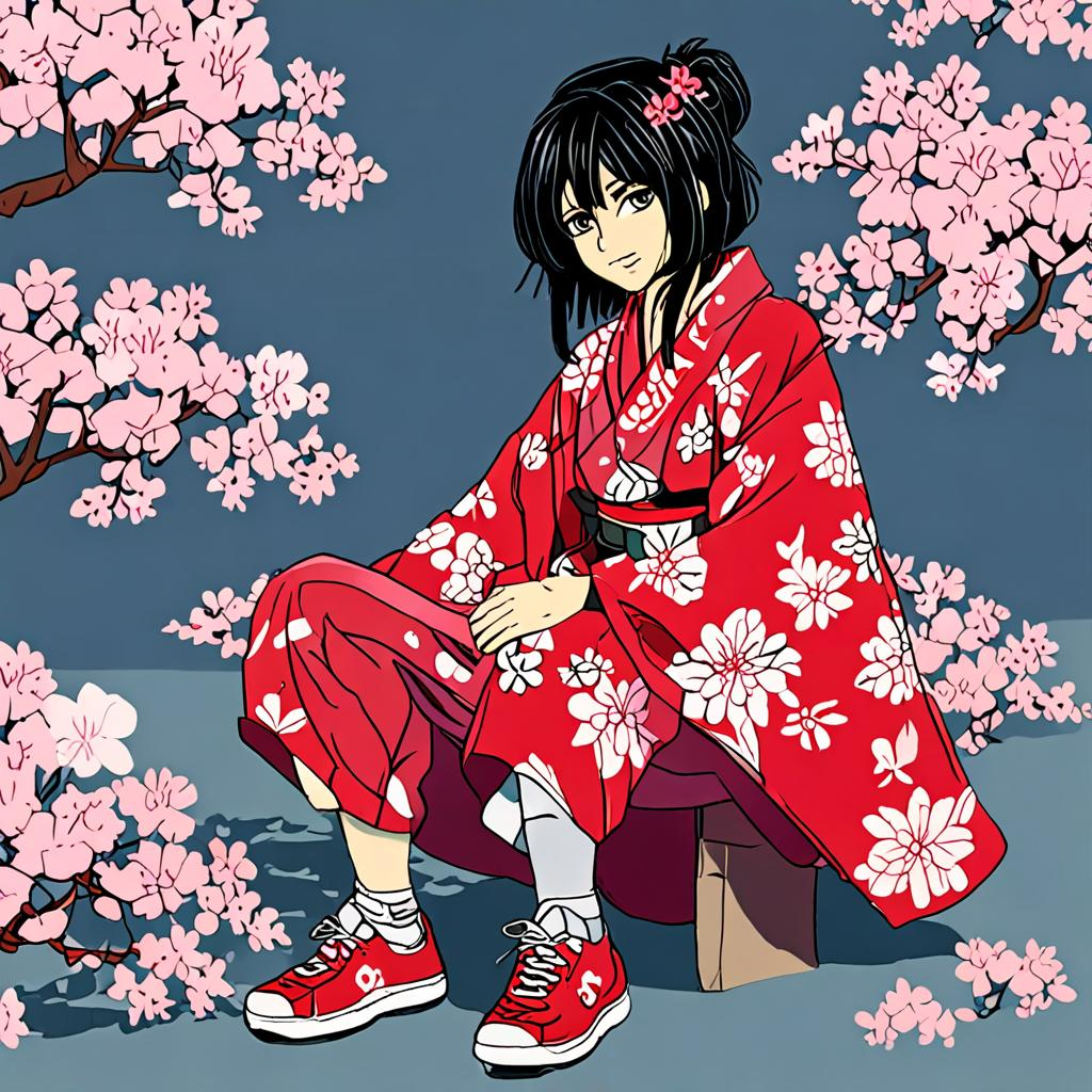 Mikasa_Ackerman_wears_a_kimono_and_hip-hop_sneakers_3.png