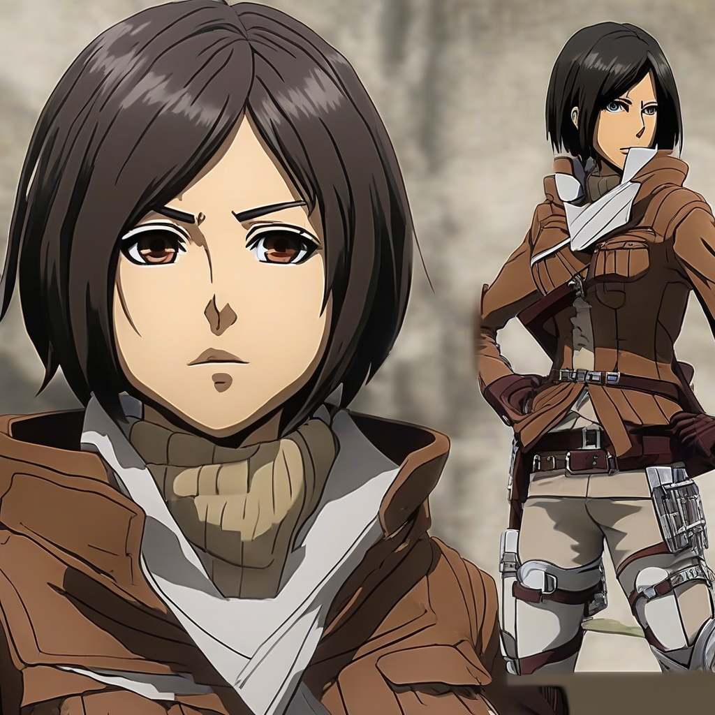 Mikasa_Ackerman_wears_a_leather_jacket_and_burgundy_skirt_2.png