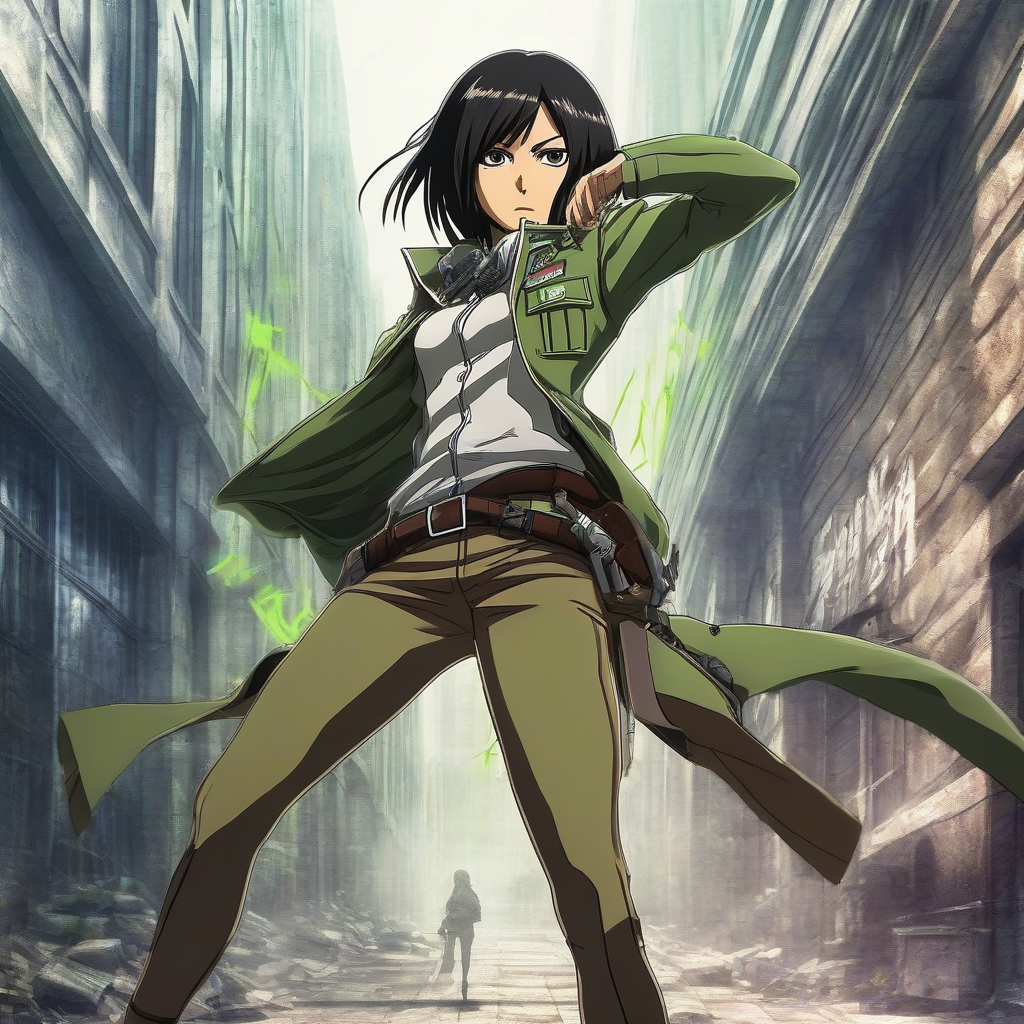 Mikasa_Ackerman_wears_a_neon_green_jumpsuit_and_gold_chains_2.png