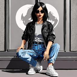 Mikasa_wears_a_black_graphic_tee_distressed_jeans_and_Vans_sneakers_3_small.png
