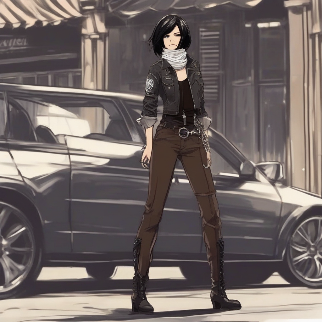 Mikasa_wears_a_black_jumpsuit_and_Parisian_chic_outfit_4.png