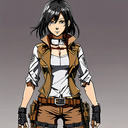 Mikasa_wears_a_black_leather_jacket_distressed_denim_jeans_and_Vans_sneakers_1_small.png
