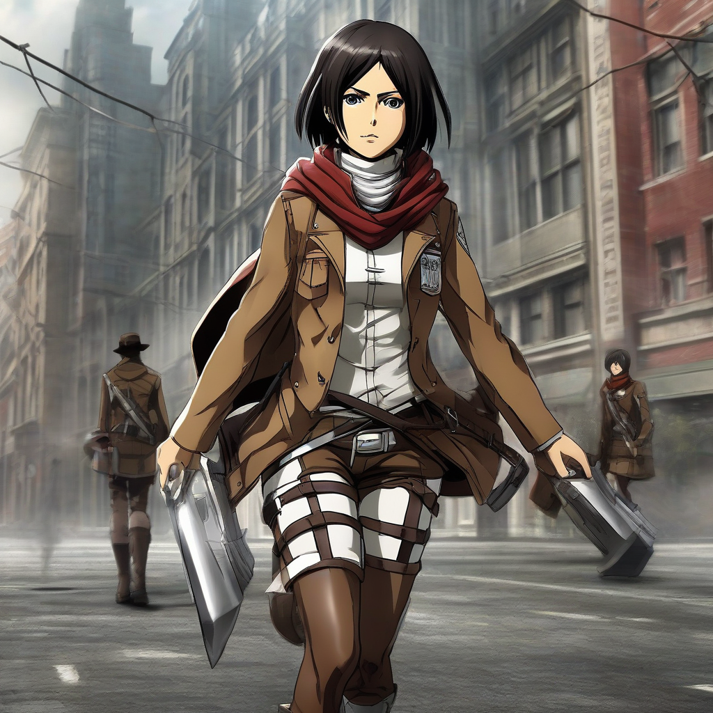 Mikasa_wears_a_bold_denim_jacket_and_electric_blue_skirt_2.png