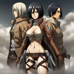 Mikasa_wears_a_denim_jacket_graphic_tee_ripped_jeans_and_sneakers_2_small.png