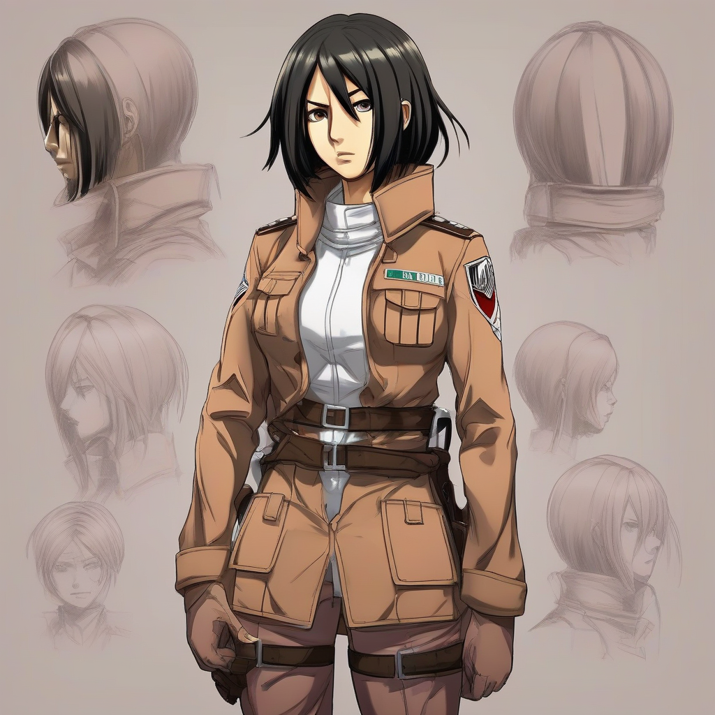 Mikasa_wears_a_pastel_pink_jumpsuit_and_gold_chain_belt_2.png