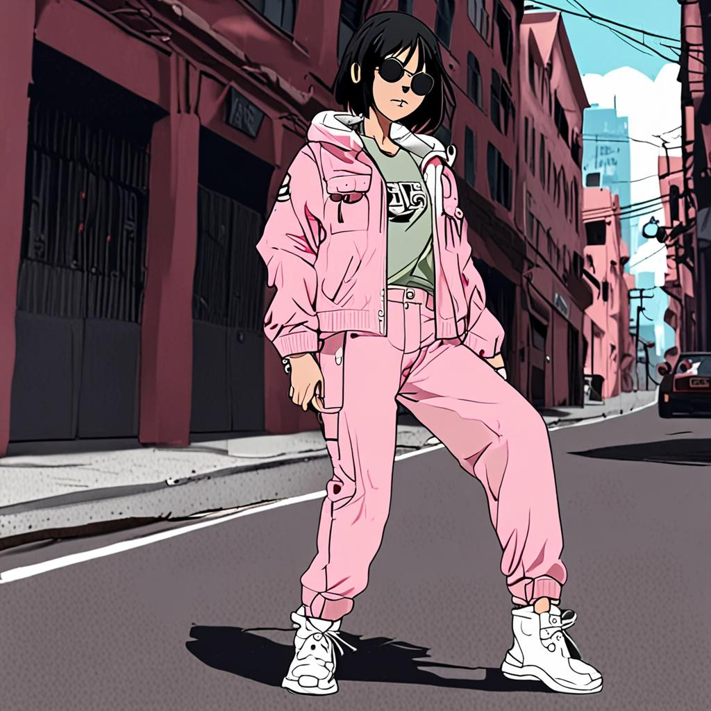 Mikasa_wears_a_pastel_pink_jumpsuit_and_sneakers_3.png