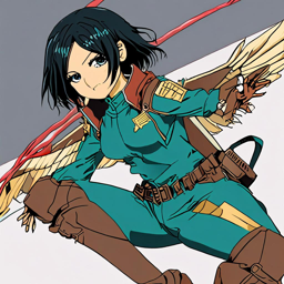 Mikasa_wears_an_aqua_marine_jumpsuit_with_gold_accents_3_small.png