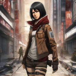 Mikasa_wears_black_tee_distressed_jeans_and_Vans_sneakers_with_a_denim_jacket_2_small.png