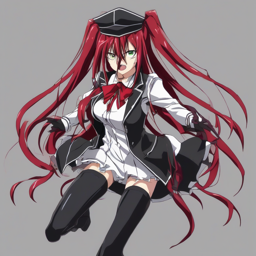 Rias_Gremory_wears_a_black_leather_jacket_graphic_tee_and_distressed_denim_jeans_2_small.png