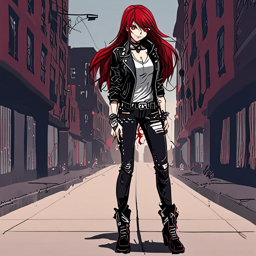 Rias_Gremory_wears_a_black_leather_jacket_graphic_tee_and_distressed_denim_jeans_3_small.png