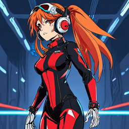 Asuka_wears_a_black_jumpsuit_and_combat_boots_with_a_red_bandana_3_small.png