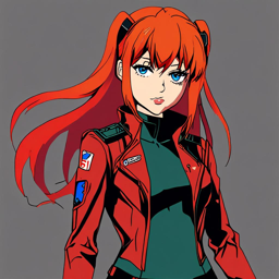 Asuka_wears_a_black_leather_jacket_and_red_plaid_skirt_1_small.png