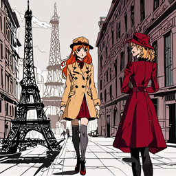 Asuka_wears_a_cream_coat_burgundy_dress_and_black_boots_in_Paris_3_small.png