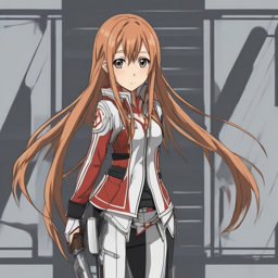 Asuna_Yuuki_wears_a_black_leather_jacket_graphic_t-shirt_distressed_denim_jeans_and_Vans_sneakers_2_small.png