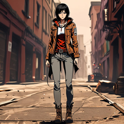 Mikasa_Ackerman_wears_a_black_crop_top_distressed_denim_jeans_and_Vans_sneakers_1_small.png