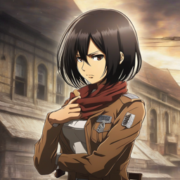 Mikasa_Ackerman_wears_a_black_leather_jacket_graphic_t-shirt_and_distressed_jeans_2_small.png