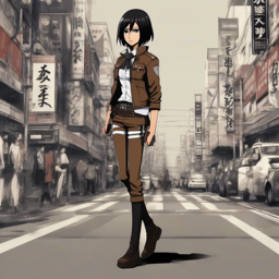 Mikasa_Ackerman_wears_a_bold_houndstooth_crop_top_distressed_denim_skirt_and_combat_boots_2_small.png