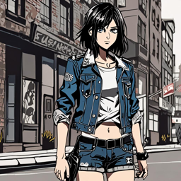 Mikasa_Ackerman_wears_a_bold_houndstooth_crop_top_distressed_denim_skirt_and_combat_boots_3_small.png