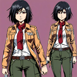 Mikasa_Ackerman_wears_a_coral_pink_hoodie_jeans_and_Vans_sneakers_1_small.png