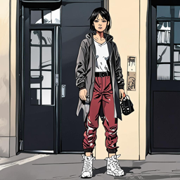 Mikasa_Ackerman_wears_a_graffiti-print_jumpsuit_and_chunky_sneakers_3_small.png