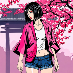 Mikasa_Ackerman_wears_a_hot_pink_kimono_distressed_denim_shorts_and_black_combat_boots_3_small.png