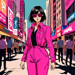 Mikasa_Ackerman_wears_a_neon-pink_jumpsuit_and_oversized_sunglasses_3_small.png
