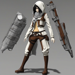 Mikasa_Ackerman_wears_a_utility_chic_outfit_with_a_black_tank_top_distressed_denim_shorts_and_combat_boots_2_small.png
