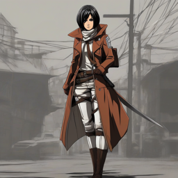 Mikasa_wears_a_black_and_neon_green_windbreaker_and_distressed_denim_pants_2_small.png