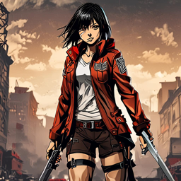 Mikasa_wears_a_black_graphic_t-shirt_distressed_denim_jeans_and_a_faux-leather_jacket_1_small.png