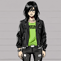 Mikasa_wears_a_black_graphic_t-shirt_distressed_denim_jeans_and_a_faux-leather_jacket_3_small.png
